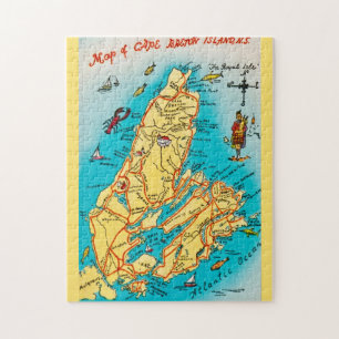 Puzzle de 11x14 îles du Cap-Breton