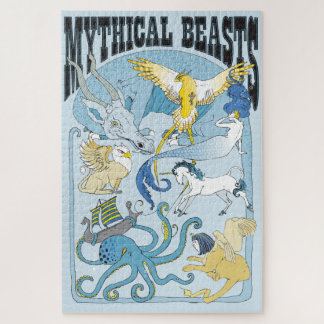 Puzzle de 20x30 créatures mythiques pour les perso