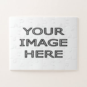 Puzzle de 30 pièces en blanc personnalisé