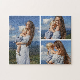 Puzzle de 3 photos personnalisé