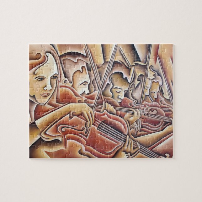 Puzzle de 5 violons (Horizontal)