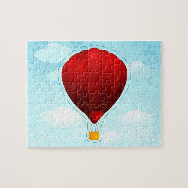 Puzzle de ballon rouge (Horizontal)