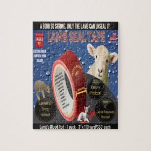 Puzzle de bande de scellement d'agneau de fage