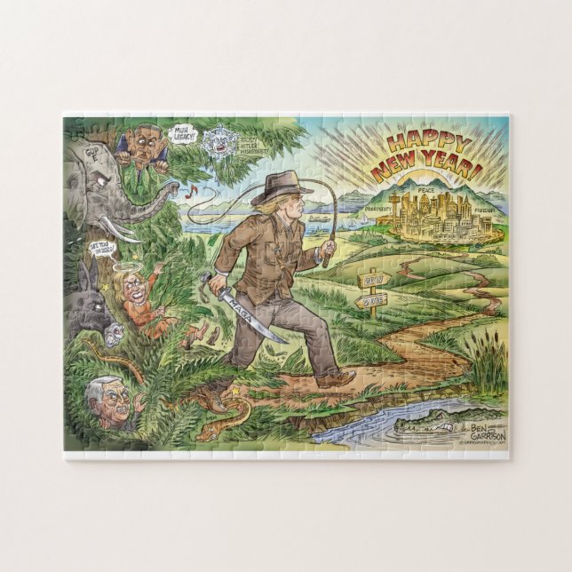 Puzzle de bande dessinée de garnison de Ben de (Horizontal)