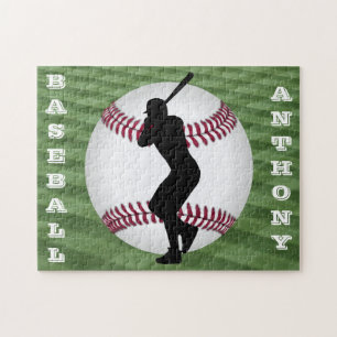 Puzzle de baseball avec Son Nom!