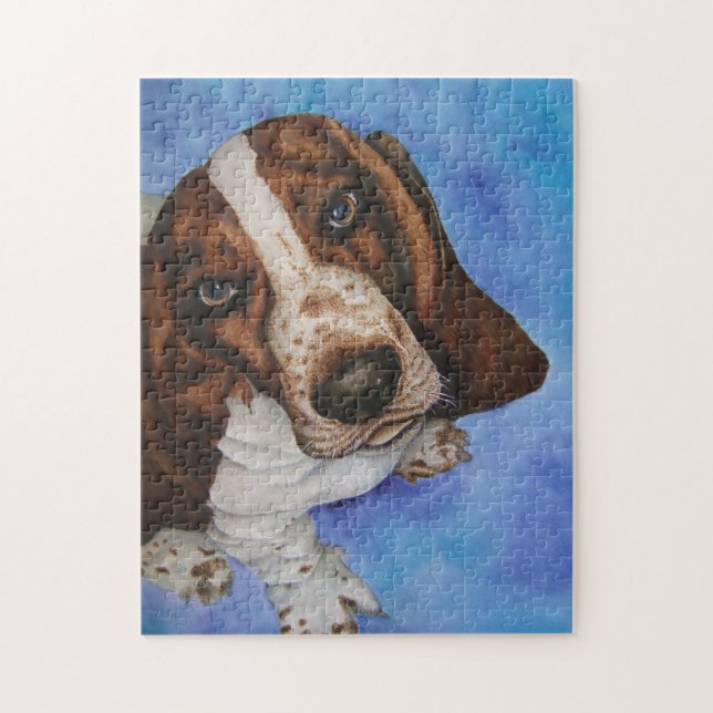 Puzzle de Basset Hound (Vertical)
