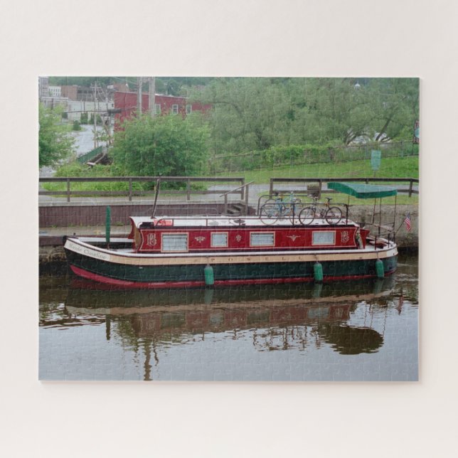 Puzzle de bateau du canal Erie (Horizontal)