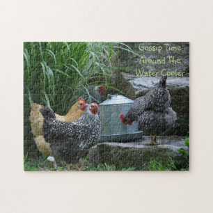 Puzzle de bavardage de poulet
