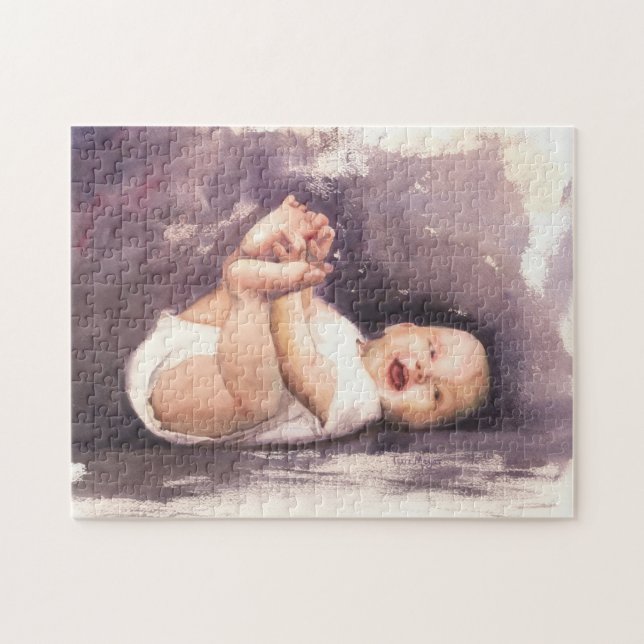Puzzle de bébé rire (Horizontal)