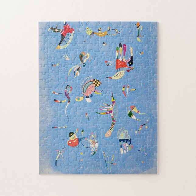 Puzzle de bleu de ciel de Kandinsky (Vertical)