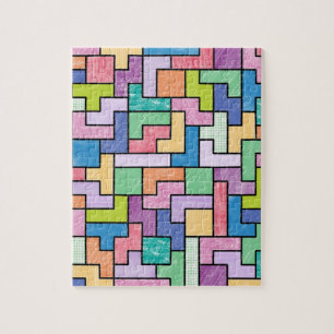 Puzzle de blocs colorés