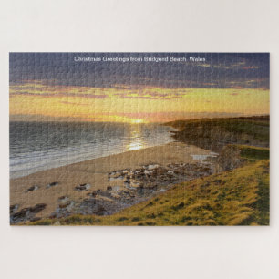 Puzzle de Bridgend Beach au Pays de Galles