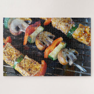 puzzle de brochettes de viande
