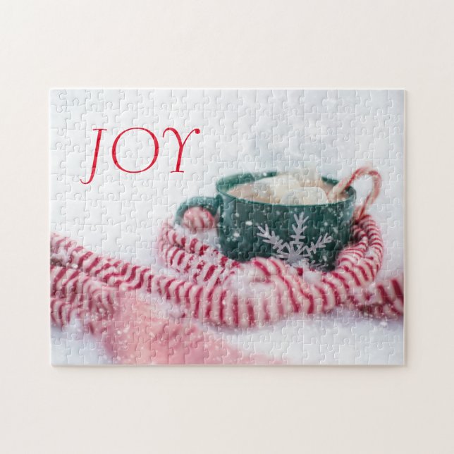 Puzzle de cacao de menthe (Horizontal)