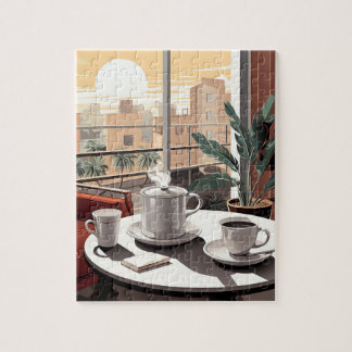 Puzzle de café du matin