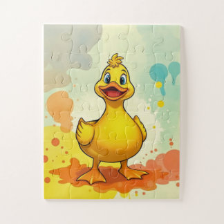 Puzzle de canard heureux