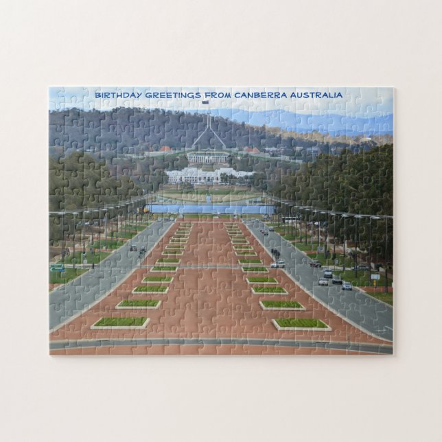 Puzzle de Canberra Australie (Horizontal)