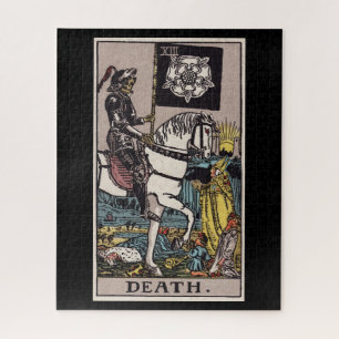 Puzzle de carte de décès Tarot