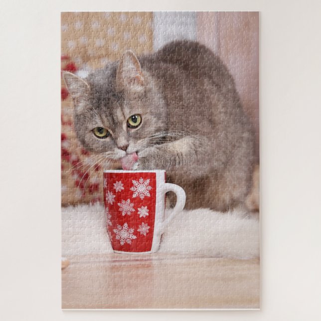 Puzzle de chat mignon (Vertical)