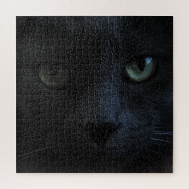 Puzzle de chat noir, 676 pièces (Vertical)