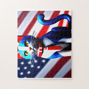 Puzzle de chat Patriot