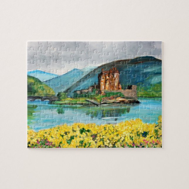 Puzzle de château d'Eilean Donan (Horizontal)