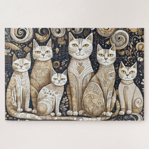 puzzle de chats apaisants