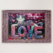 Puzzle de chats charmants bohèmes