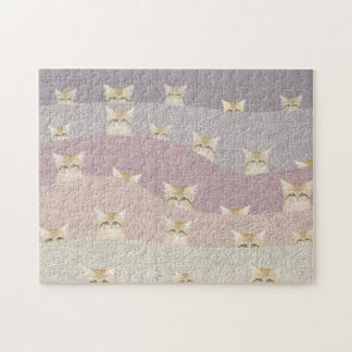 Puzzle de chats de sable