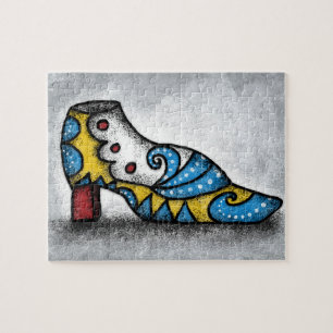 Puzzle de chaussures victorienne