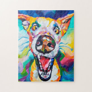 Puzzle de chien bon garçon