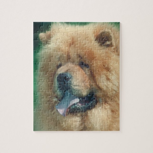 Puzzle de chien de bouffe de bouffe (Vertical)