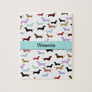 Puzzle de chien de teckel