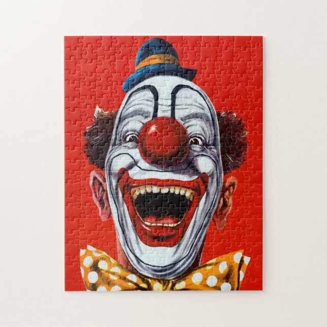 Puzzle de clown Vintage Déplaisant 2 (Vertical)