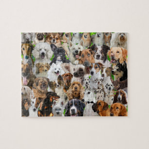 Puzzle de collage de chiens