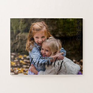 Puzzle de collage de photos de famille personnalis