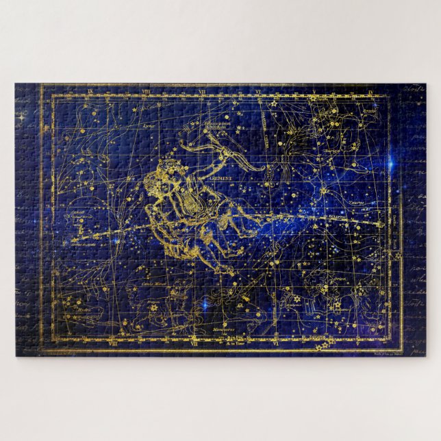 puzzle de constellation de gemini (Horizontal)