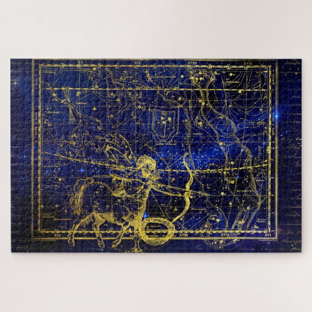 puzzle de constellation de sagittaries (Horizontal)