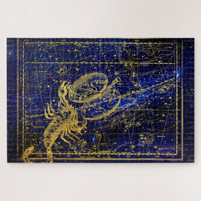 puzzle de constellation de scorpio (Horizontal)