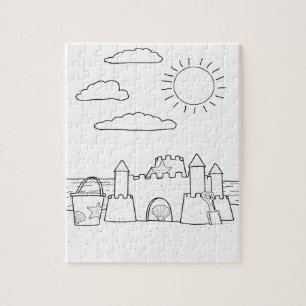 Puzzle de couleurs pour adultes de Sandcastle