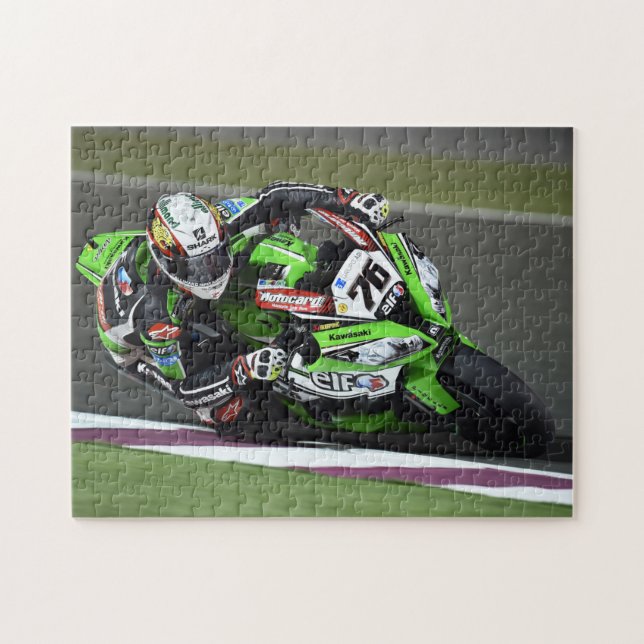 puzzle de course de moto (Horizontal)