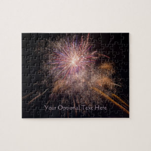 Puzzle de coutume de feux d'artifice