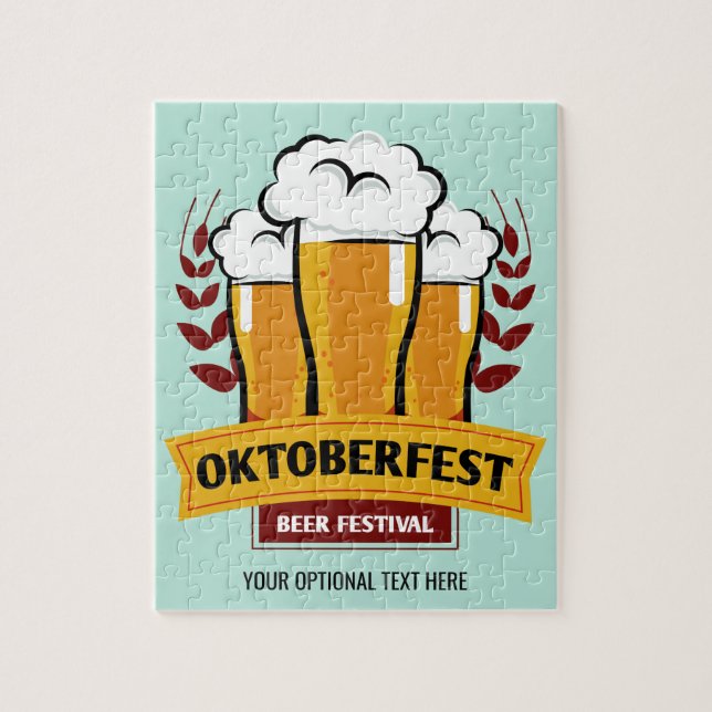 Puzzle de coutume d'Oktoberfest (Vertical)