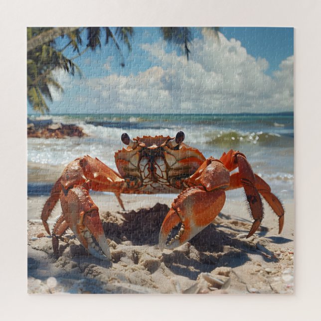 Puzzle de crabe de plage (Vertical)