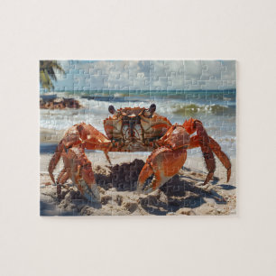 Puzzle de crabe de plage