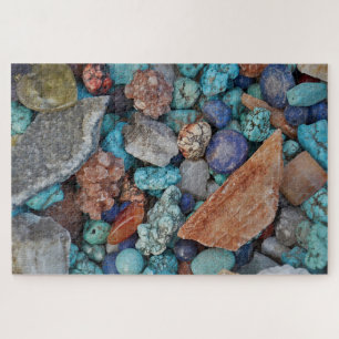 puzzle de cristaux bruts