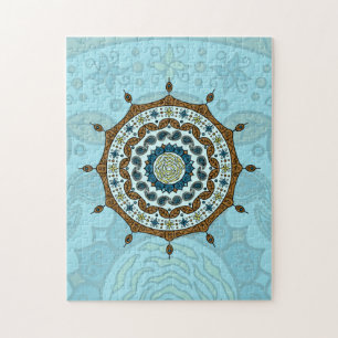 Puzzle de cuivre Imaginaire Mehndi