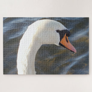 Puzzle de cygne blanc