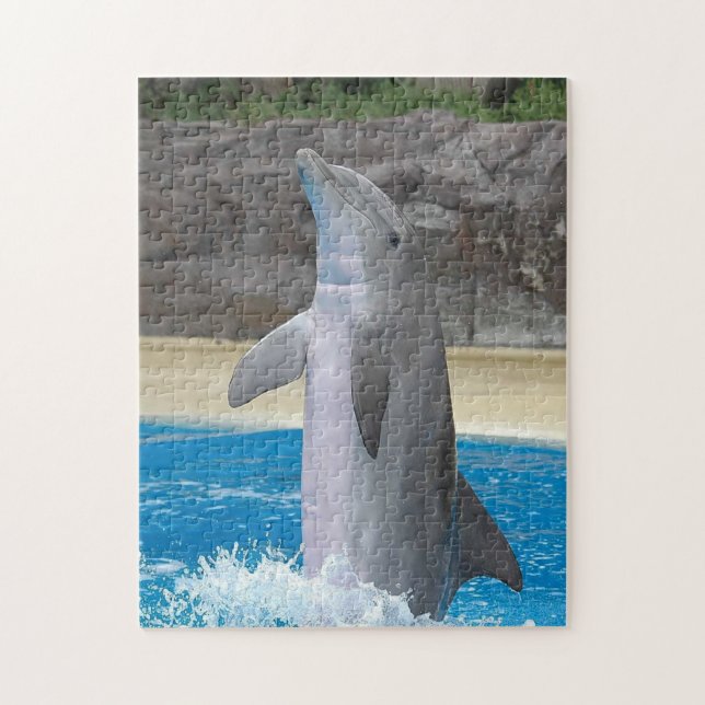 Puzzle de dauphin de danse (Vertical)