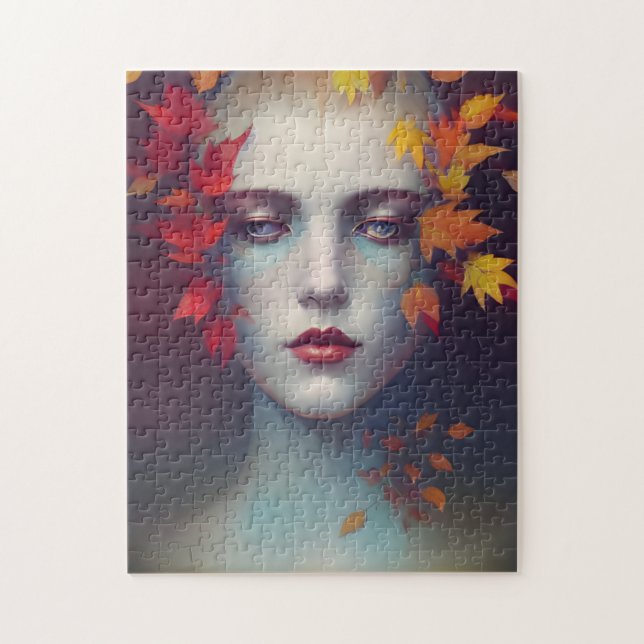 Puzzle de déesse d'automne (Vertical)